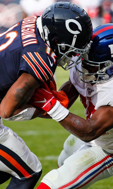 Giants’ secondary struggles in 19-14 loss to Bears